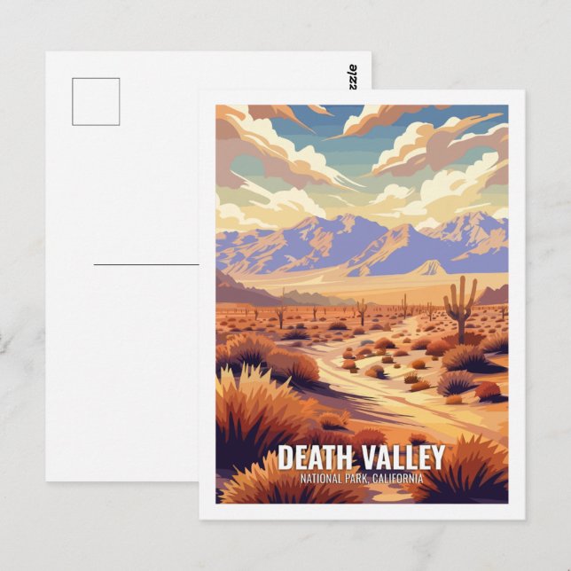 Death Valley National Park California USA  Postcard (Front/Back)