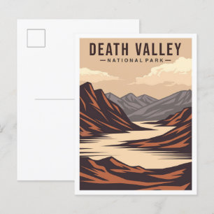 Death Valley National Park California USA Travel Postcard