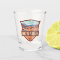 Death Valley National Park Illustration Retro