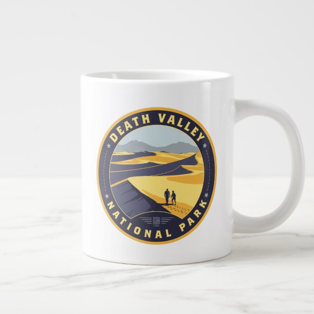 Death Valley National Park Large Coffee Mug (Right)
