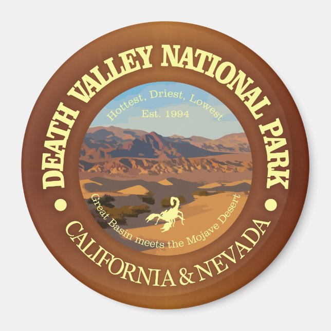 Death Valley National Park Magnet (Front)