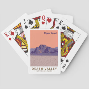Death Valley National Park Mojave Desert Travel Playing Cards