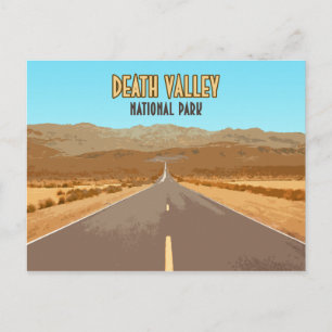 Death Valley National Park Nevada California Postcard