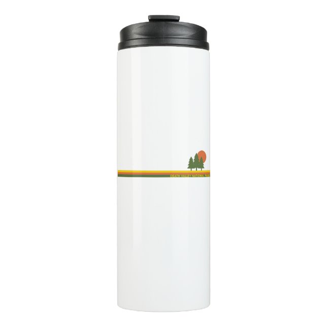 Death Valley National Park Pine Trees Sun Thermal Tumbler (Front)