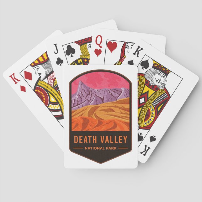 Death Valley National Park Playing Cards (Back)
