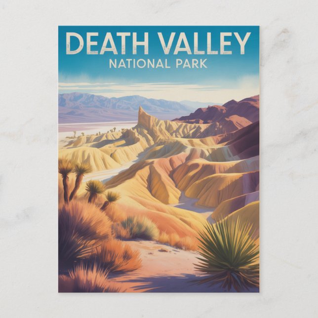 Death Valley National Park Postcard (Front)