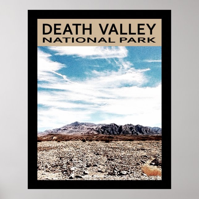 Death Valley National Park Poster (Front)