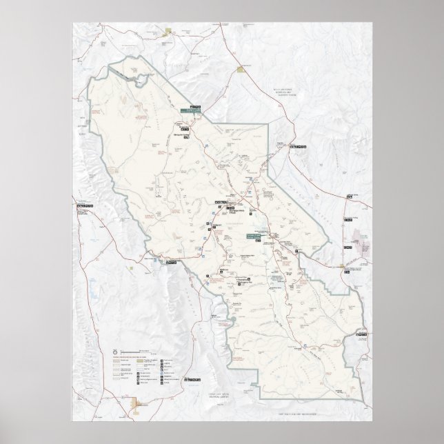 Death Valley National Park Poster (Front)