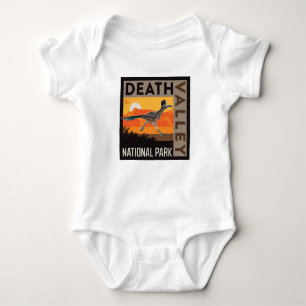 Death Valley National Park   Roadrunner Baby Bodysuit