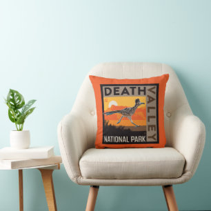 Death Valley National Park   Roadrunner Cushion