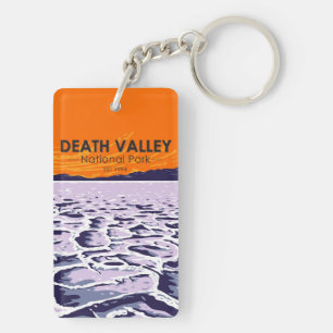 Death Valley National Park Sand Dune Double Sided Key Ring