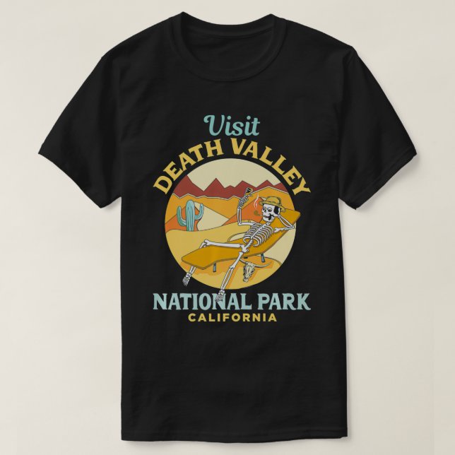 Death Valley National Park US California Nevada Pr T-Shirt (Design Front)