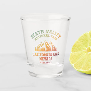 Death Valley National Park USA Gradient Shot Glass