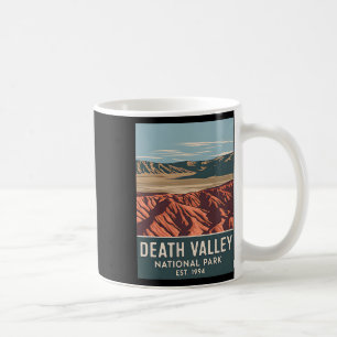 Death Valley National Park Vintage Camping Hiking Coffee Mug
