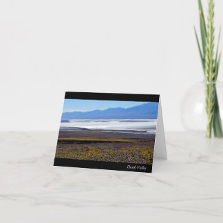 Death Valley Note Card