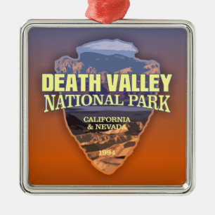 Death Valley NP (arrowhead) Metal Tree Decoration