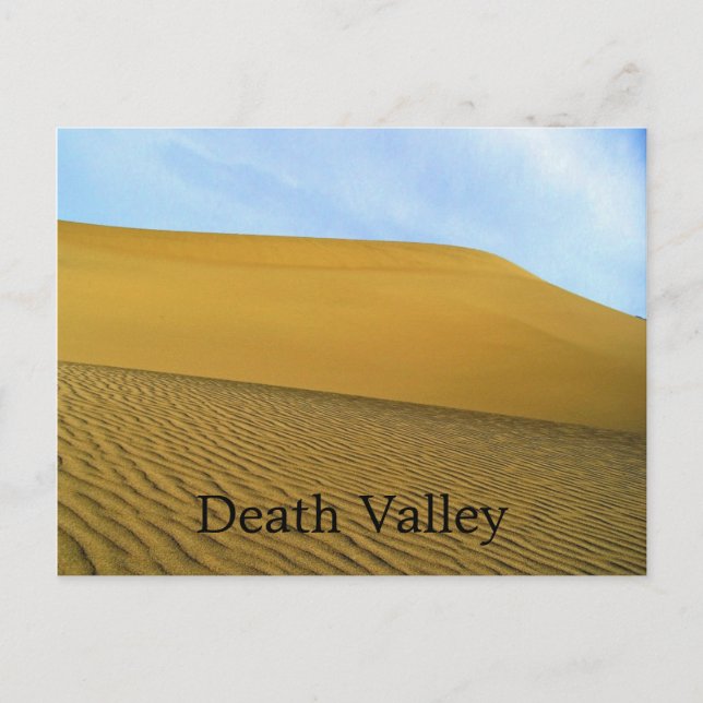 Death Valley Postcard (Front)