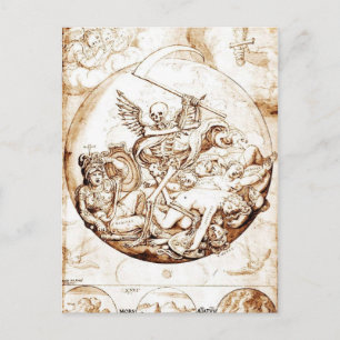 Death vs the World postcard