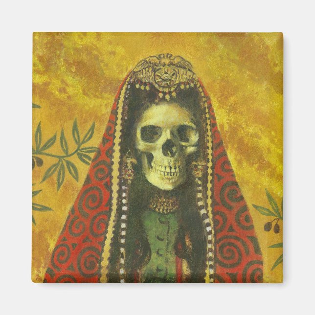 Death Witch Fridge Magnet (Front)