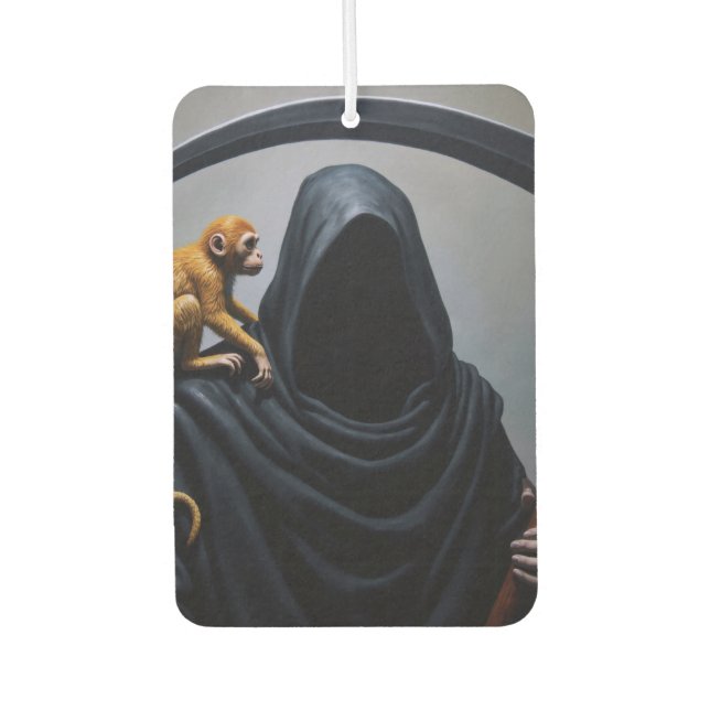 Death with an Ape Car Air Freshener (Front)