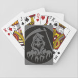 Death with Scythe Playing Cards<br><div class="desc">Great for Halloween,  Over-the-Hill birthdays,  etc</div>