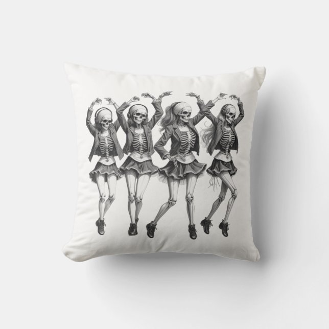 Death Women Dance Cushion (Front)