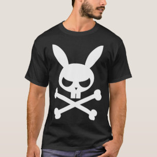 Deathbunny  Bunny skull and crossbones Classic T-S T-Shirt