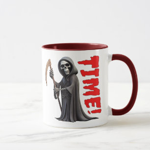 Deathly Delights Grim Reaper Humorous  Mug