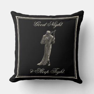 Deathly Good Night Pillow: Sleep Tight! Cushion
