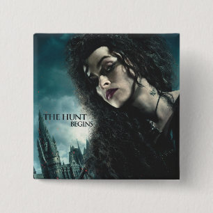Deathly Hallows - Bellatrix Lestrange 2 15 Cm Square Badge