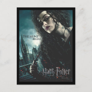 Deathly Hallows - Bellatrix Lestrange 2 Postcard