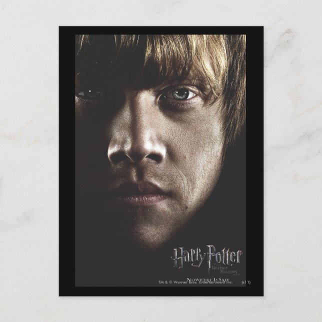 Deathly Hallows - Ron Postcard (Front)