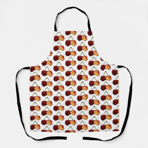 Deathly Sweet Cherry Skull Apron