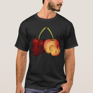Deathly Sweet Cherry Skulls Tee