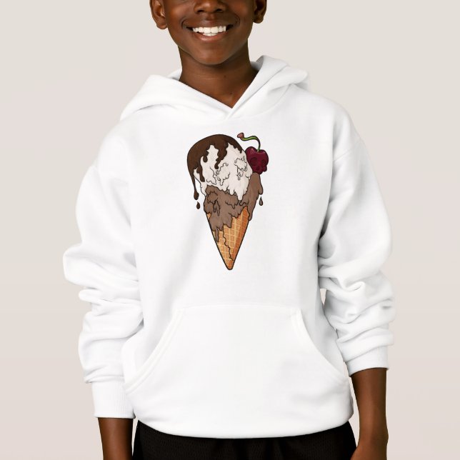 Deathly Sweet Classic Skull Ice Cream (Front)