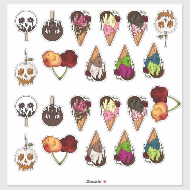 Deathly Sweet Sticker Sheet (Sheet)