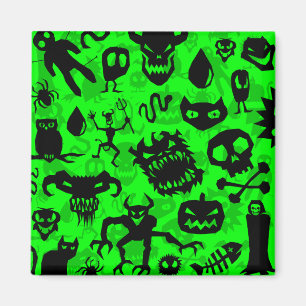 Deathrock Monsters Magnet