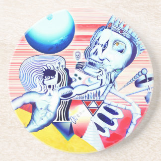 Death's Crown - Oil Painting Coaster