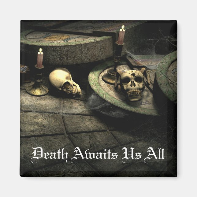Deaths Domain Gothic Art Magnet (Front)