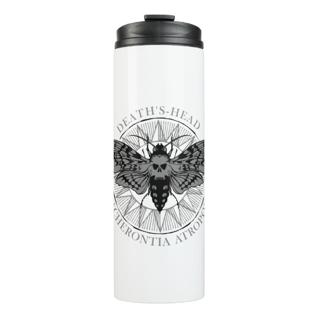 deaths head hawk moth thermal tumbler (Front)