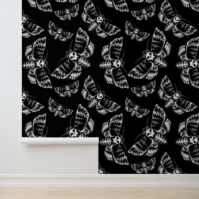 Deaths Head Hawkmoth Gothic Wallpaper (Application)