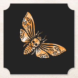 Death's Head Moth  Paper Coaster
