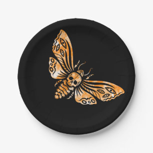 Death's Head Moth  Paper Plate