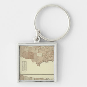 Deaths, whooping cough, measles key ring