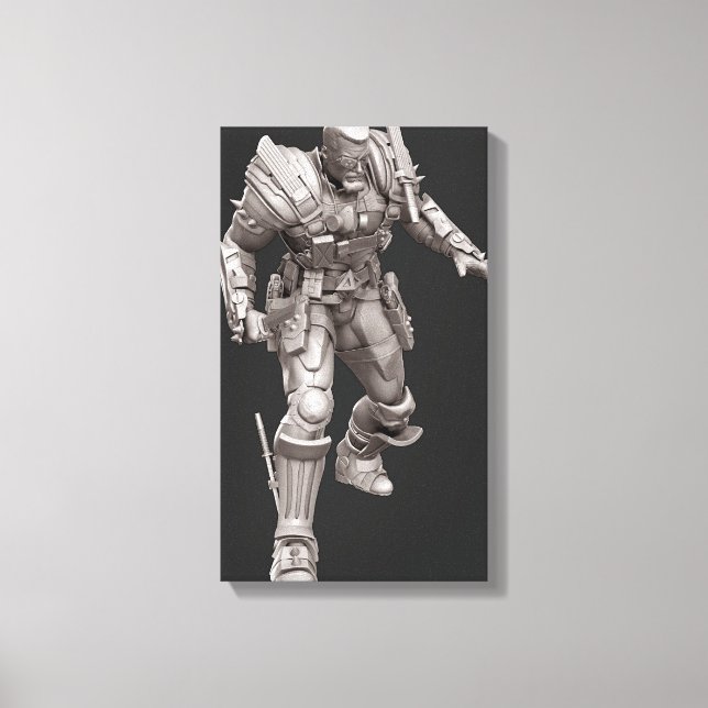 Deathstroke Alternate Canvas Print (Front)