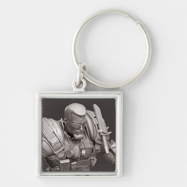 Deathstroke Alternate Key Ring (Front)