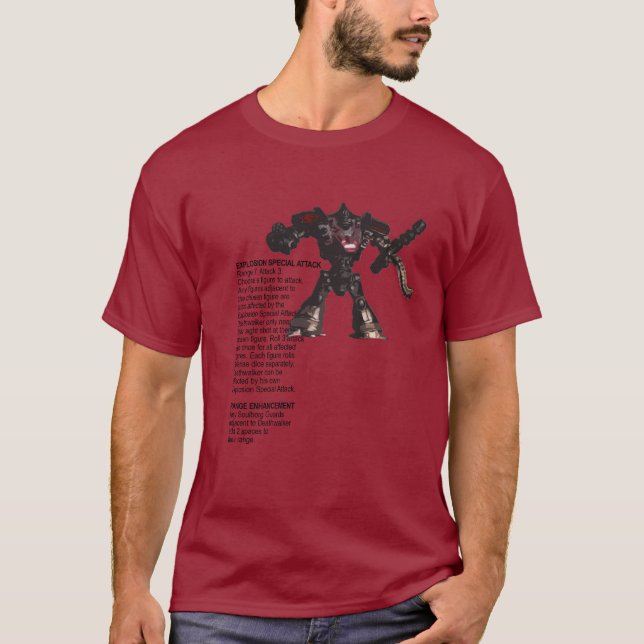 Deathwalker 9000 Special Power T-Shirt - Heroscape (Front)