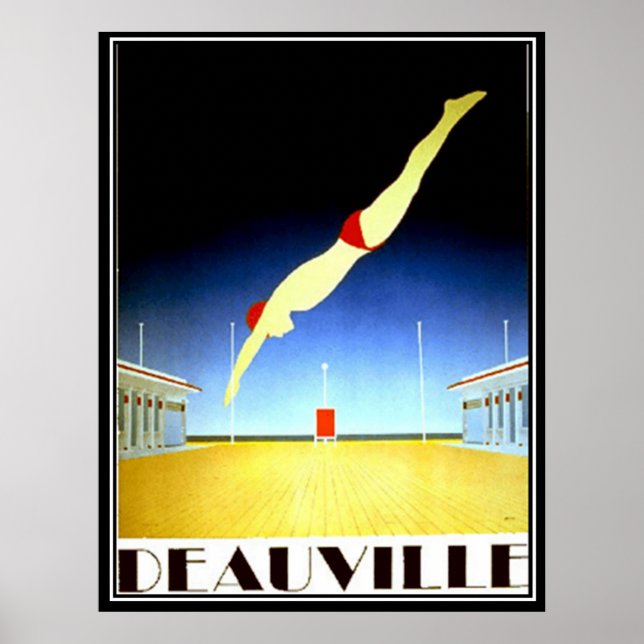Deauville Vintage Poster (Front)