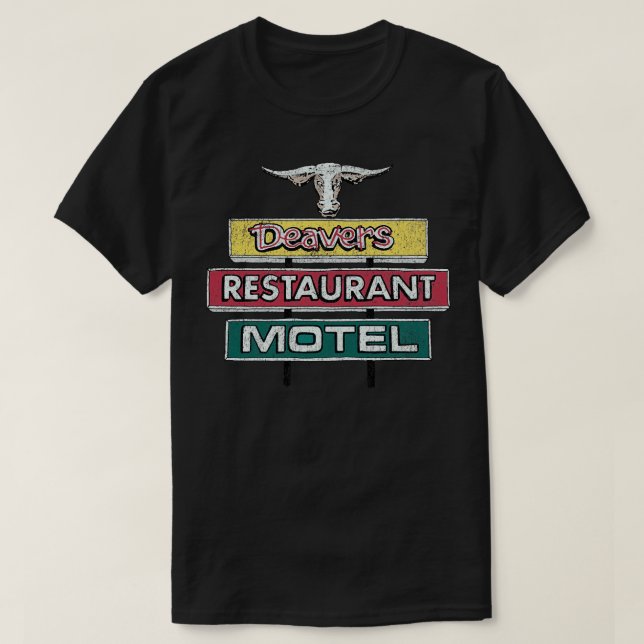 Deavers Restaurant Motel TShirt (Design Front)
