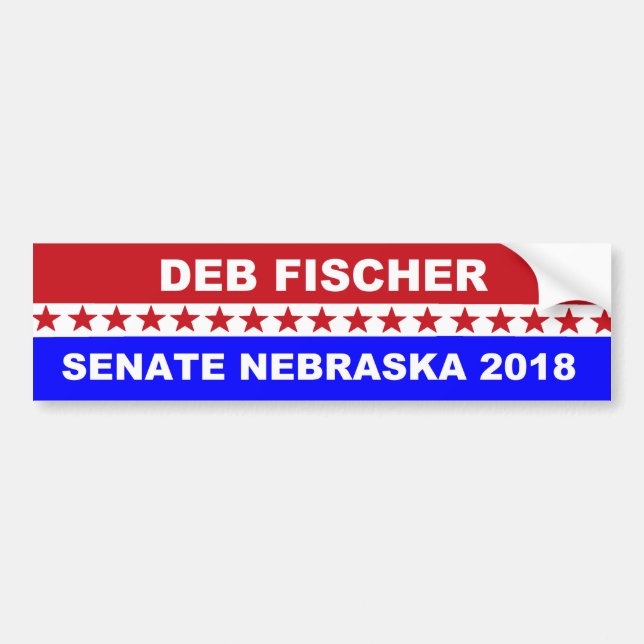 Deb Fischer Senate 2018 Bumper Sticker (Front)